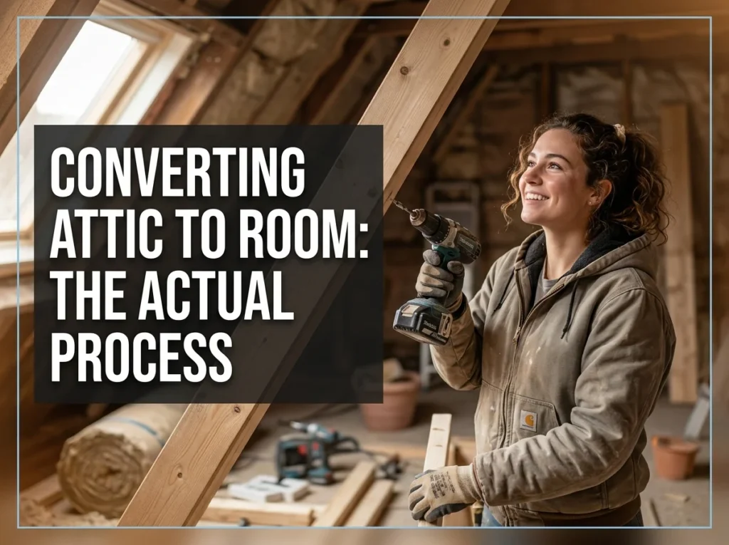 Converting Attic to Room The Actual Process