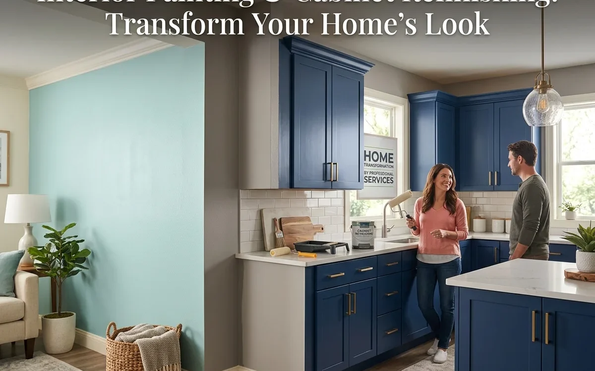 Interior Painting & Cabinet Refinishing Transform Your Home's Look