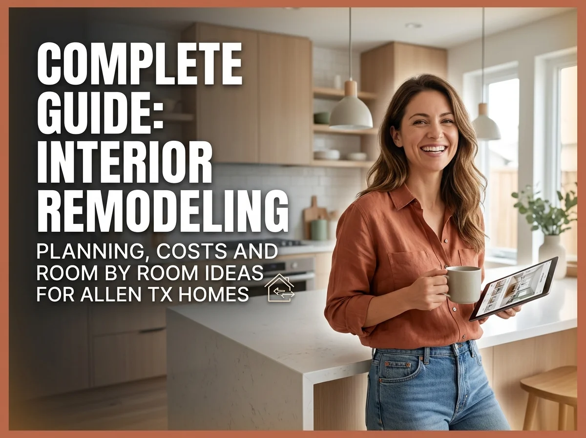 Interior Remodeling Complete Guide Planning, Costs and Room by Room Ideas for Allen TX Homes