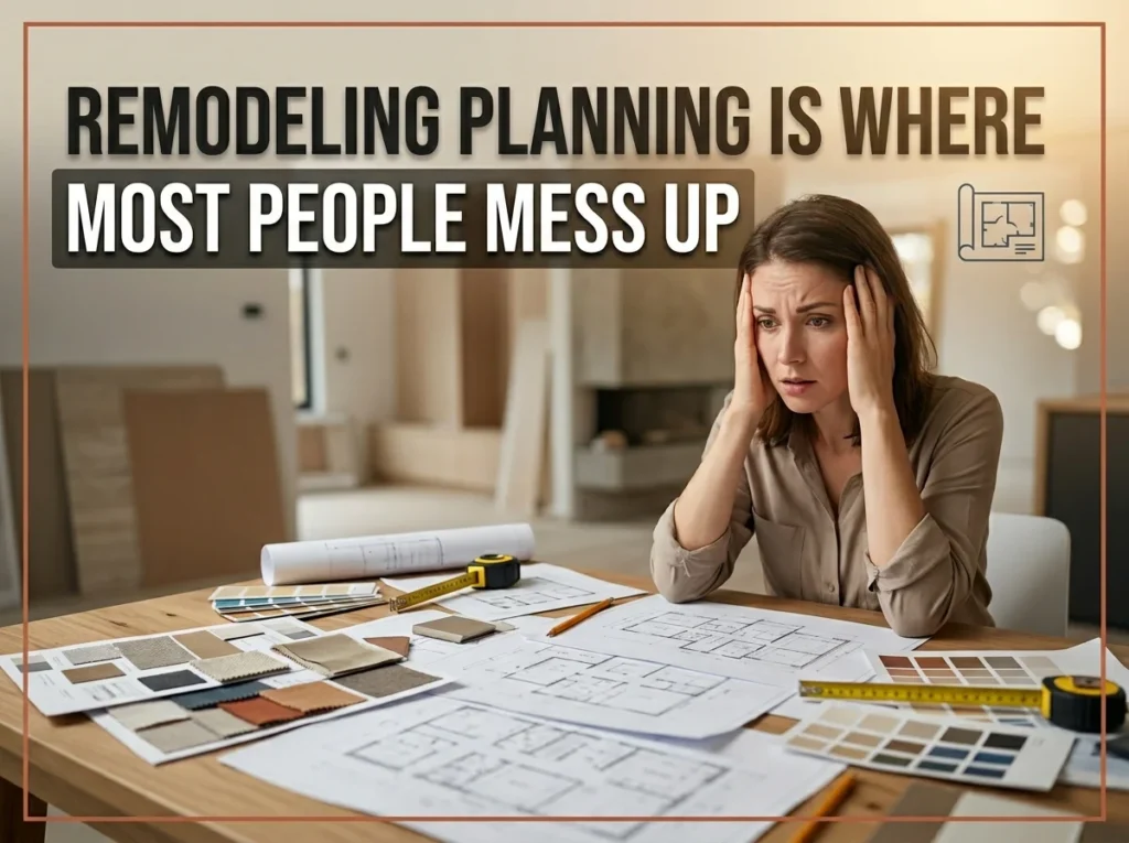 Remodeling Planning Is Where Most People Mess Up