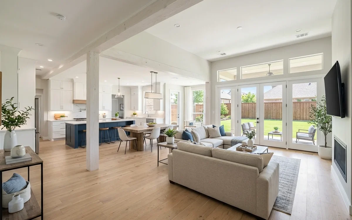 Room Merging & Open Concept Design: Creating Spacious Living Areas in Allen, TX