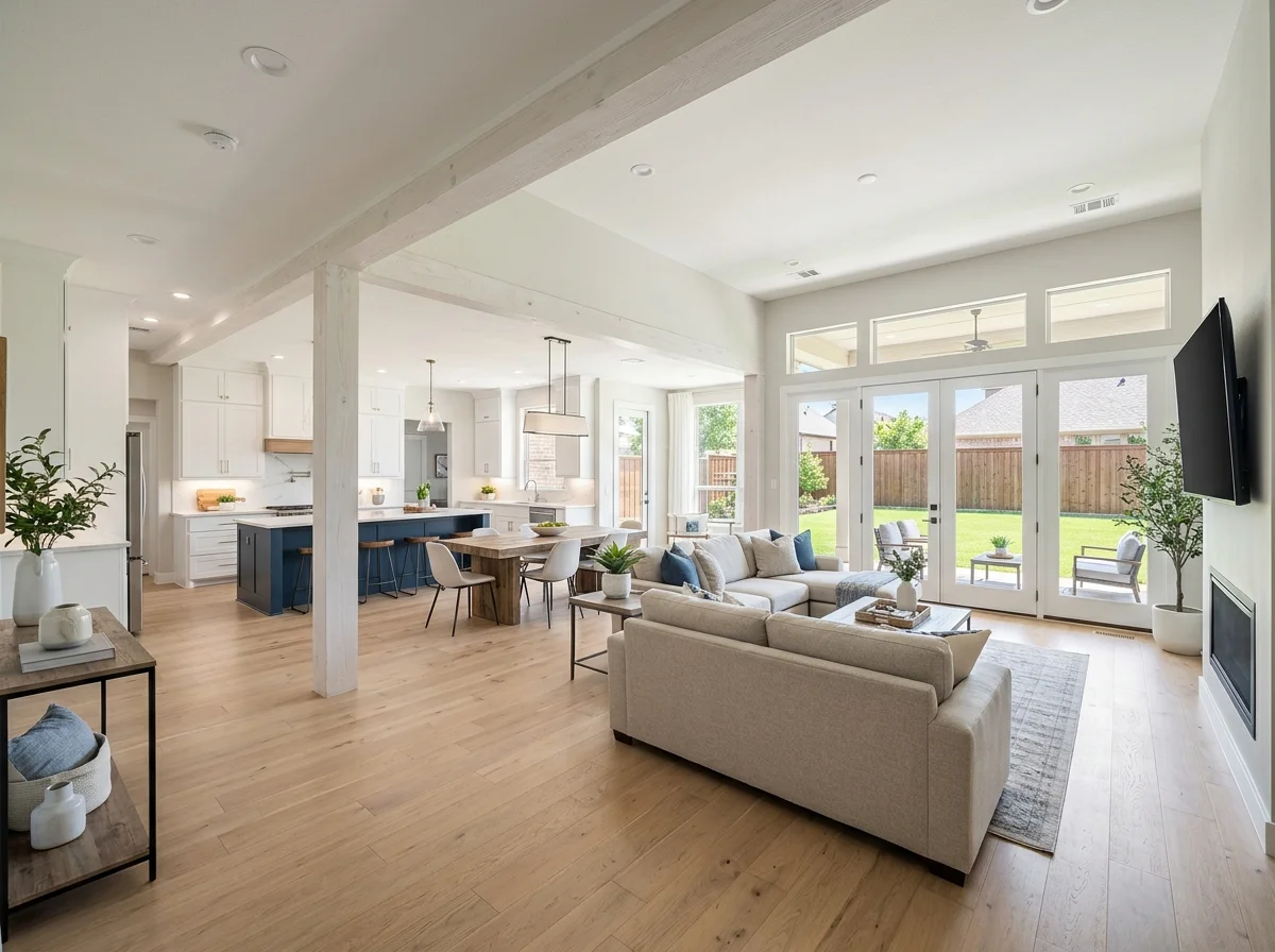 Room Merging & Open Concept Design: Creating Spacious Living Areas in Allen, TX