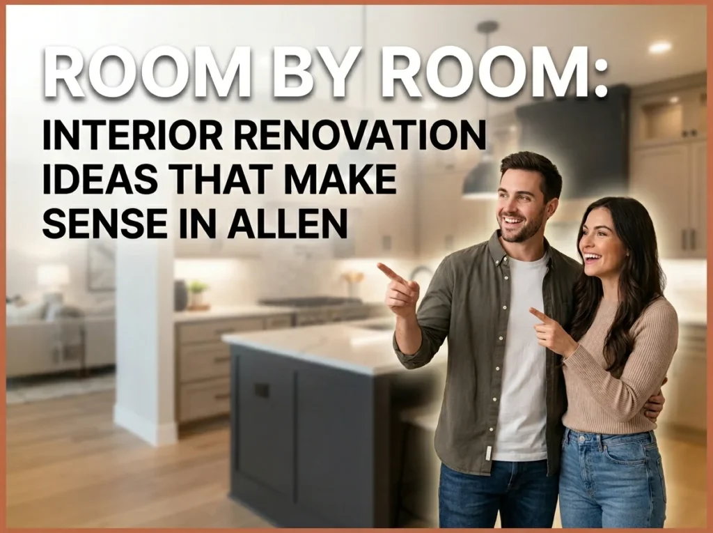 Room by Room Interior Renovation Ideas That Make Sense in Allen