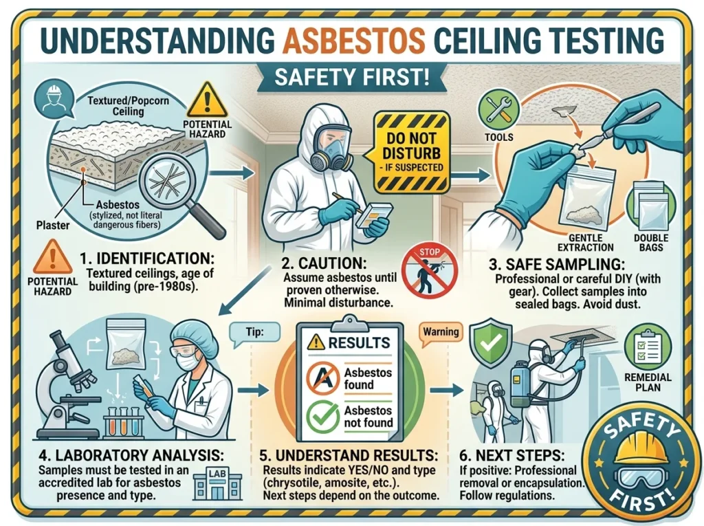 Understanding Asbestos Ceiling Testing Safety First