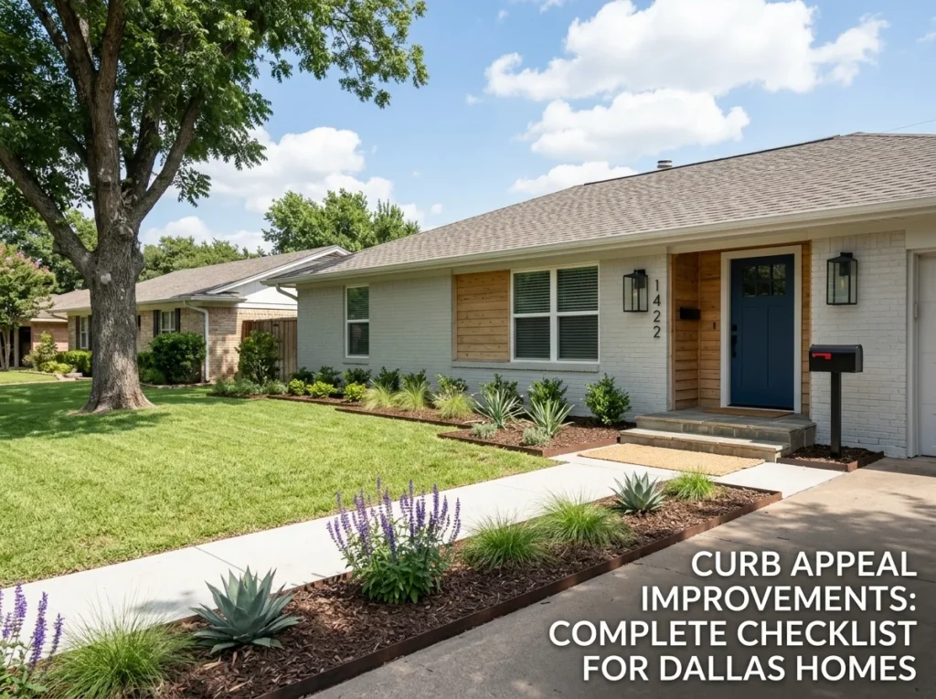 Curb Appeal Improvements Complete Checklist For Dallas Homes