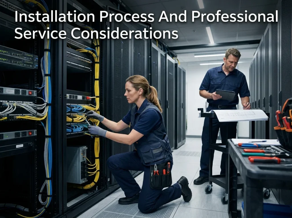 Installation Process And Professional Service Considerations