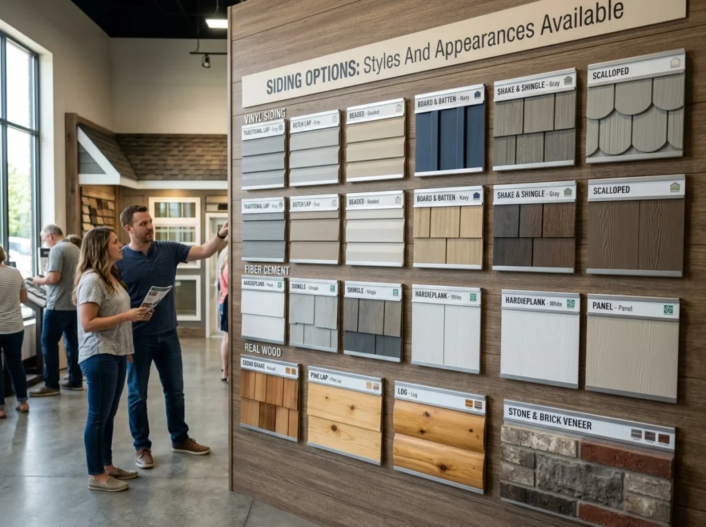 Siding Options Styles And Appearances Available