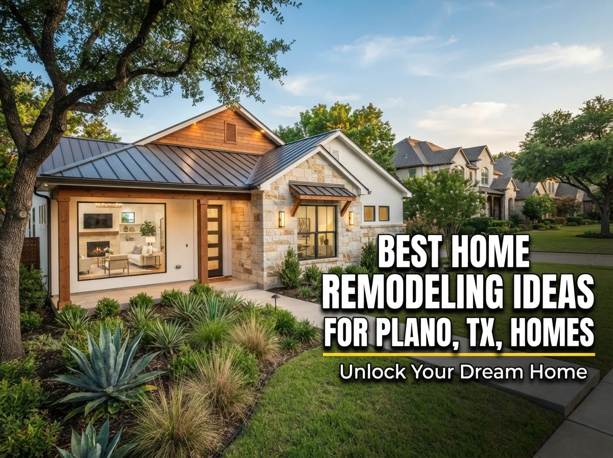 Best Home Remodeling Ideas for Plano, TX, Homes